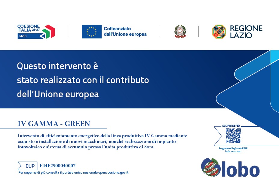 Progetto IV GAMMA &ndash; GREEN